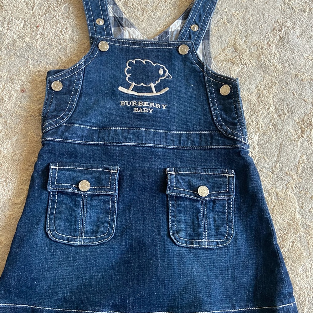 Burberry overall baby